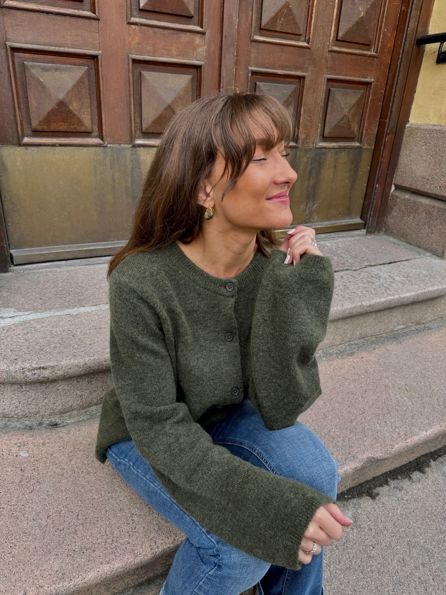 SLFLULU Knit Cardigan - Kalamata